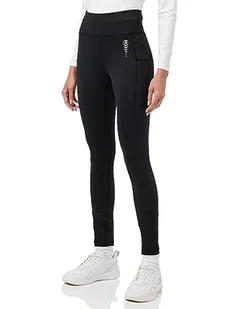 Champion Athletic C-Tech W-Quick-Dry Stretch Poly-Jersey Damskie spodnie dresowe, Czarny, XS - Spodnie damskie - miniaturka - grafika 1