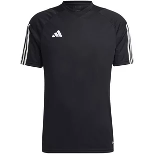 Koszulka męska adidas Tiro 23 Competition Jersey czarna HK7638-S - Koszulki męskie - miniaturka - grafika 1