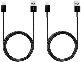Samsung USB-A - USB-C 2 szt. czarny - Kable USB - miniaturka - grafika 1