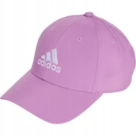 Czapki i chusty sportowe męskie - Czapka z daszkiem adidas Embroidered Logo Lightweight Baseball różowa IY776 - miniaturka - grafika 1