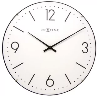 Nextime ścienny Basic Dome biały by 3157 WI - Zegary - miniaturka - grafika 1