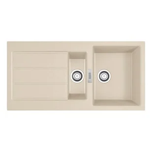 Franke Główny Zlewozmywak S2D 651-100 beżowy 143.0671.693 - Zlewozmywaki - miniaturka - grafika 1