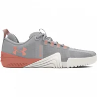 Buty sportowe damskie - Damskie buty treningowe crossfit Under Armour UA W TriBase Reign 6 - szare - miniaturka - grafika 1