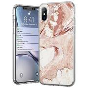 Etui i futerały do telefonów - Wozinsky Marble żelowe etui pokrowiec marmur Samsung Galaxy M51 różowy - miniaturka - grafika 1
