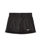 Spódnice - Nike dziewczęca G Nkct Spódnica Str Black/(White) XS - miniaturka - grafika 1