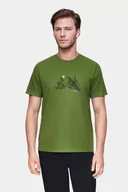 Koszulki sportowe męskie - Koszulka męska T-shirt Alpinus Patkhor zielony - miniaturka - grafika 1