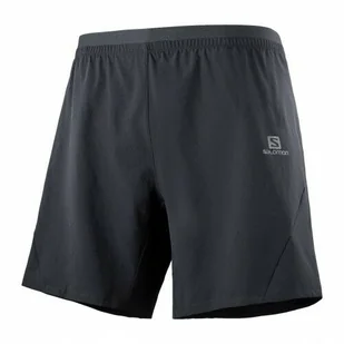Spodenki Salomon Cross 7'' Black - Spodnie sportowe damskie - miniaturka - grafika 1
