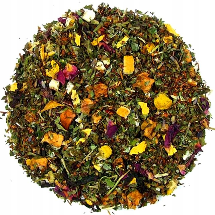 Herbatka Owocowo Ziołowa Miłych Snów melisa Lawenda rooibos 1kg