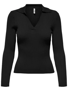 ONLY Sweter w kolorze czarnym - Swetry damskie - miniaturka - grafika 1