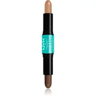 Bronzery i konturowanie twarzy - Wonder Stick Dual-Ended Face Shaping Stick 05 Medium Tan - miniaturka - grafika 1