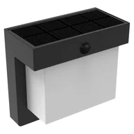 Lampy ogrodowe - Kinkiet solarny hybrydowy Hybrigode z czujnikiem ruchu 1000 lm czarny IP54 LED Inspire - miniaturka - grafika 1