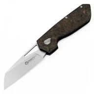 Noże - Nóż składany Maserin W2 Black/Gold FatCarbon, Satin M390 by Attilio Morotti (371/G) - miniaturka - grafika 1