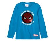 Koszulki dla chłopców - Bluzka dziecięca bawełniana z postaciami z bajek (134/140, Wzór Spiderman) - miniaturka - grafika 1