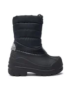 Buty dla dziewczynek - Reima Śniegowce Nefar 5400024A Czarny - miniaturka - grafika 1