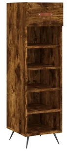 Szafka na buty w rustykalnym stylu przydymiony dąb D3-D11 - Szafki na buty Szafka na buty w rustykalnym stylu przydymiony dąb D3-D11 - Szafki na buty - miniaturka - grafika 1