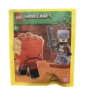 Klocki - LEGO Minecraft Zestaw - Nether Hero and Strider 662402 polybag klocki - miniaturka - grafika 1