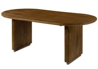 Stoły - BARCELONA Stół #227 Mango brąz lakierowany 180x90x76 cm - miniaturka - grafika 1