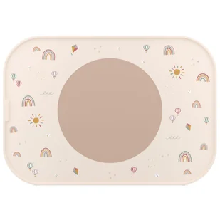 Mepal Taca dla dzieci do serwowania i nauki jedzenia Mio Sunshine & Rainbow 108035065245 - Miseczki i talerzyki dla dzieci - miniaturka - grafika 1