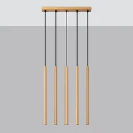 Lampy sufitowe - Pastelo lampa wisząca 5xG9 złota SL.1173 - miniaturka - grafika 1
