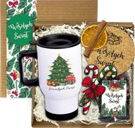 Zestawy upominkowe - Gotowy Prezent na Święta Zestaw Kubek termiczny Herbata dla taty mamy męża - miniaturka - grafika 1
