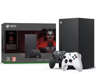 Xbox Series X z napędem - 1TB + Diablo IV + dodatkowy pad (biały) - Konsole Xbox - miniaturka - grafika 1