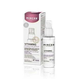 Mincer Pharma Vitamins Philosophy N° 1026 wzmacniające serum do dłoni i paznokci 30ml Mincer - Serum do twarzy - miniaturka - grafika 1