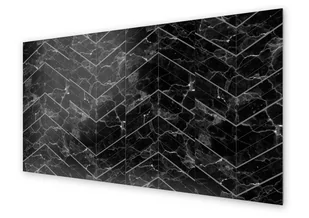 Panel kuchenny HOMEPRINT Marmur czarny, mozaika 125x50 cm - Dekoracje domu Panel kuchenny HOMEPRINT Marmur czarny, mozaika 125x50 cm - Dekoracje domu - miniaturka - grafika 1