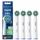 Końcówki do szczoteczek elektrycznych - ORYGINALNE końcówki do szczoteczki ORAL-B EB50RX CrossAction PRO 4 szt - miniaturka - grafika 1