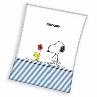 Koce i narzuty dla dzieci - KOC POLAROWY Polar SNOOPY 130x170 PEANUTS - miniaturka - grafika 1