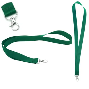Smycz do identyfikatora na szyję 90cm karabińczyk - Identyfikatory - miniaturka - grafika 1
