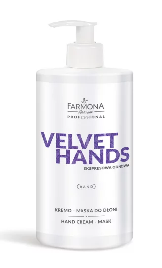 Farmona Professional Velvet Hands Kremo-Maska Do Dłoni 500ml
