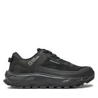 Sneakersy męskie - Sneakersy Jack Wolfskin 4065441 Czarny - miniaturka - grafika 1