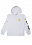 Bluzy dla dziewczynek - Liu Jo Biała Bluza Dziecięca Z Kapturem I Nadrukiem 170 Kyb - miniaturka - grafika 1