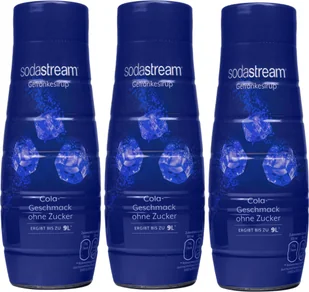 3x Syrop do SodaStream Cola bez cukru 440ml - Syropy i koncentraty owocowe - miniaturka - grafika 1