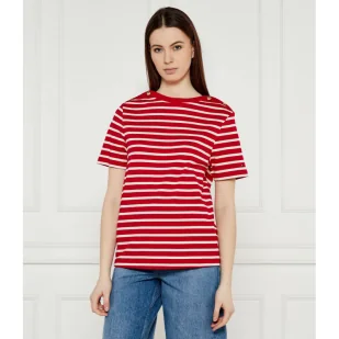 Tommy Hilfiger T-shirt Regular Fit - Koszulki i topy damskie - miniaturka - grafika 1