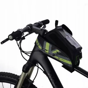 Rockbros Sakwa rowerowa na ramę 021-1G, zielona - Sakwy rowerowe - miniaturka - grafika 1