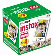 Filmy fotograficzne - Fuji Instax Mini Film Shot pack 5x10szt - miniaturka - grafika 1
