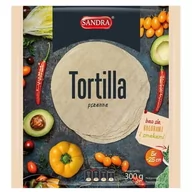 Zdrowa żywność - TORTILLA SANDRA 315G/5SZTX25CM - miniaturka - grafika 1