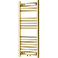 Grzejniki łazienkowe - Mexen Mars grzejnik łazienkowy 900 x 400 mm, 244 W, złoty - W110-0900-400-00-50 - miniaturka - grafika 1