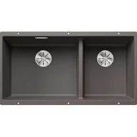 Zlewozmywaki - Zlewozmywak granitowy BLANCO Subline 480/320-U Silgranit Wulkaniczny szary lewa 527351 - miniaturka - grafika 1