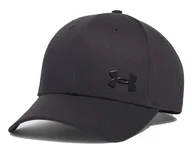 Czapki męskie - Czapka męska z daszkiem UNDER ARMOUR Sportstyle Metal czarna - miniaturka - grafika 1