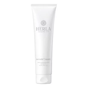 Herla Infinite White wybielający peeling do twarzy efekt mikrodermabrazji 150 ml 1126043 - Peelingi i scruby do twarzy - miniaturka - grafika 1