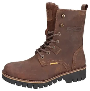 Camel Active Damskie 53IAS07-402360_37 modne kozaki, czekoladowe, EU, czekoladowy, 37 EU - Kozaki damskie - miniaturka - grafika 1