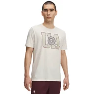 Koszulki sportowe męskie - Koszulka męska Under Armour COLLEGE CREST LOGO SS - miniaturka - grafika 1