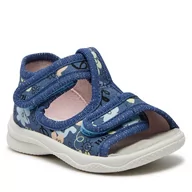 Buty dla chłopców - Sandały Superfit 1-000293-8060 M Blue - miniaturka - grafika 1