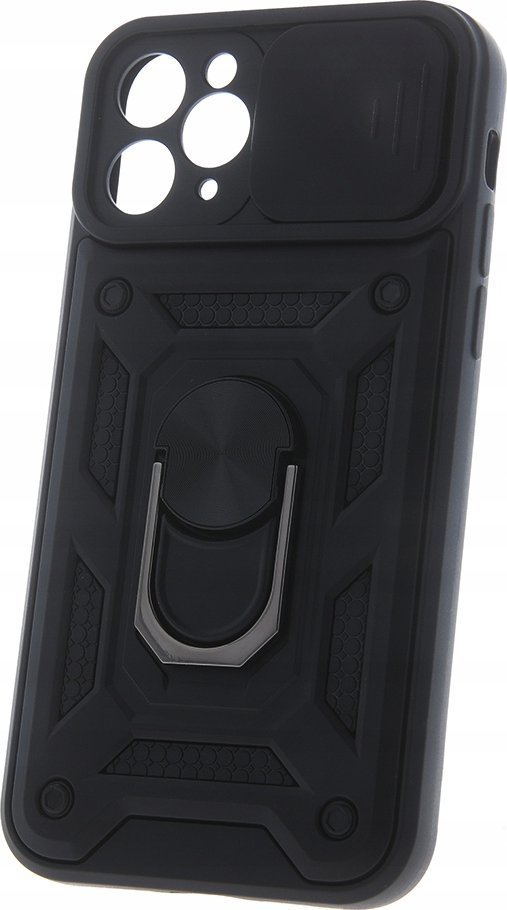 ETUI DEFENDER SLIDE CASE DO IPHONE 16 6,1' CZARNA NAKŁADKA ETUI PLECKI