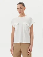 Bluzki damskie - Rinascimento Bluzka CFC0122690003 Écru Regular Fit - miniaturka - grafika 1