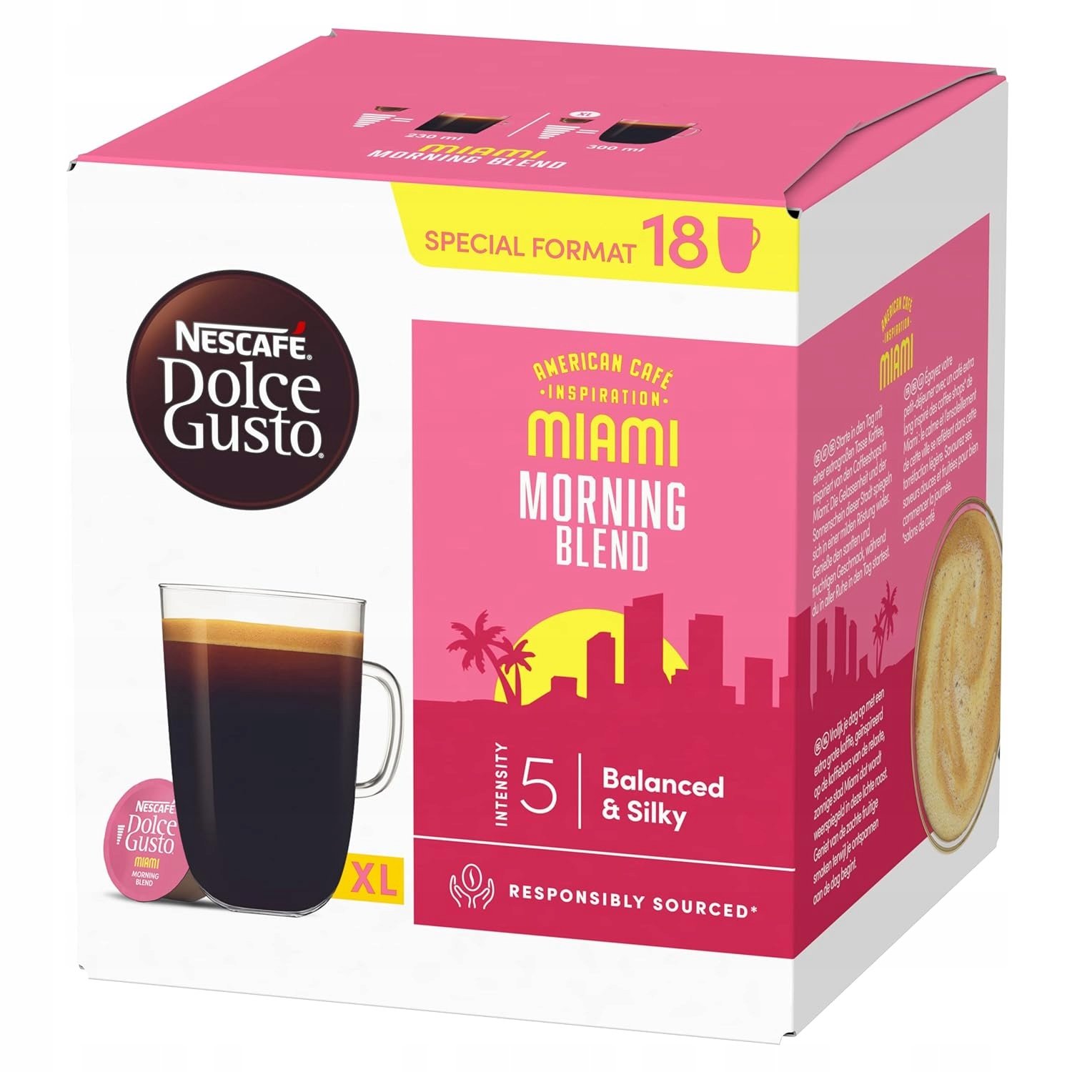 Kapsułki Nescafe Dolce Gusto Morning Blend Miami 18 szt