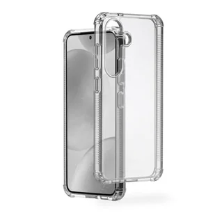 Hama Etui na telefon komórkowy "Extreme Protect" do Samsung Galaxy S25 (licencja Bumper D3O, odporna na uderzenia, upadki i pęknięcia, przezroczyste etui, etui do ładowania indukcyjnego), - Etui i futerały do telefonów - miniaturka - grafika 1