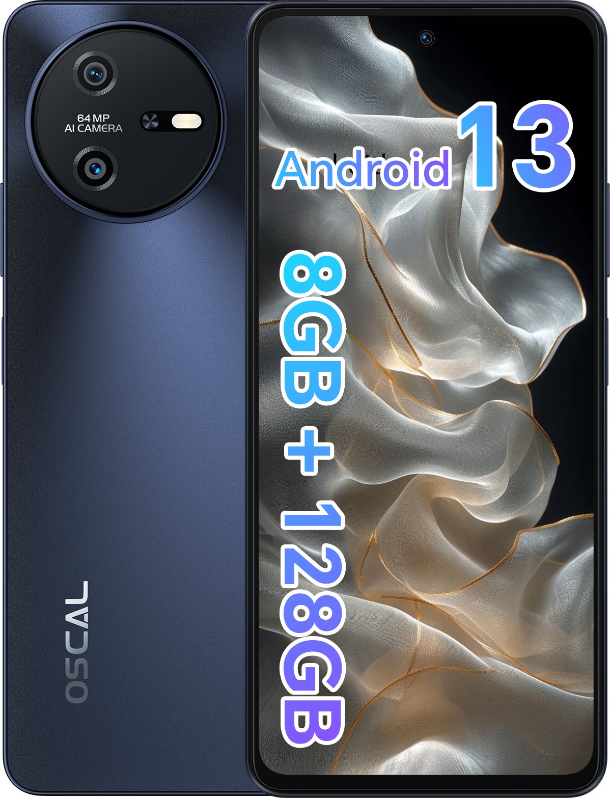 Oscal Tiger 12 8/128GB Granatowy